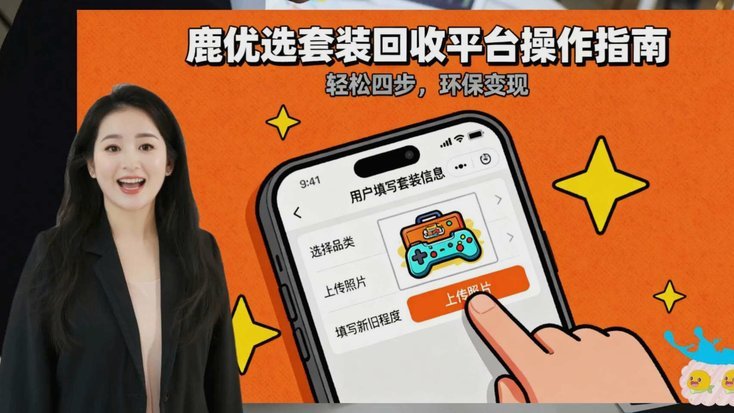 鹿优选怎么套
