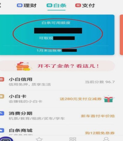 白条取出额度商家知道吗