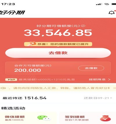 秒出额度，购物更便捷