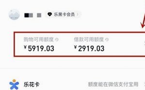 如何查看分期乐购物额度